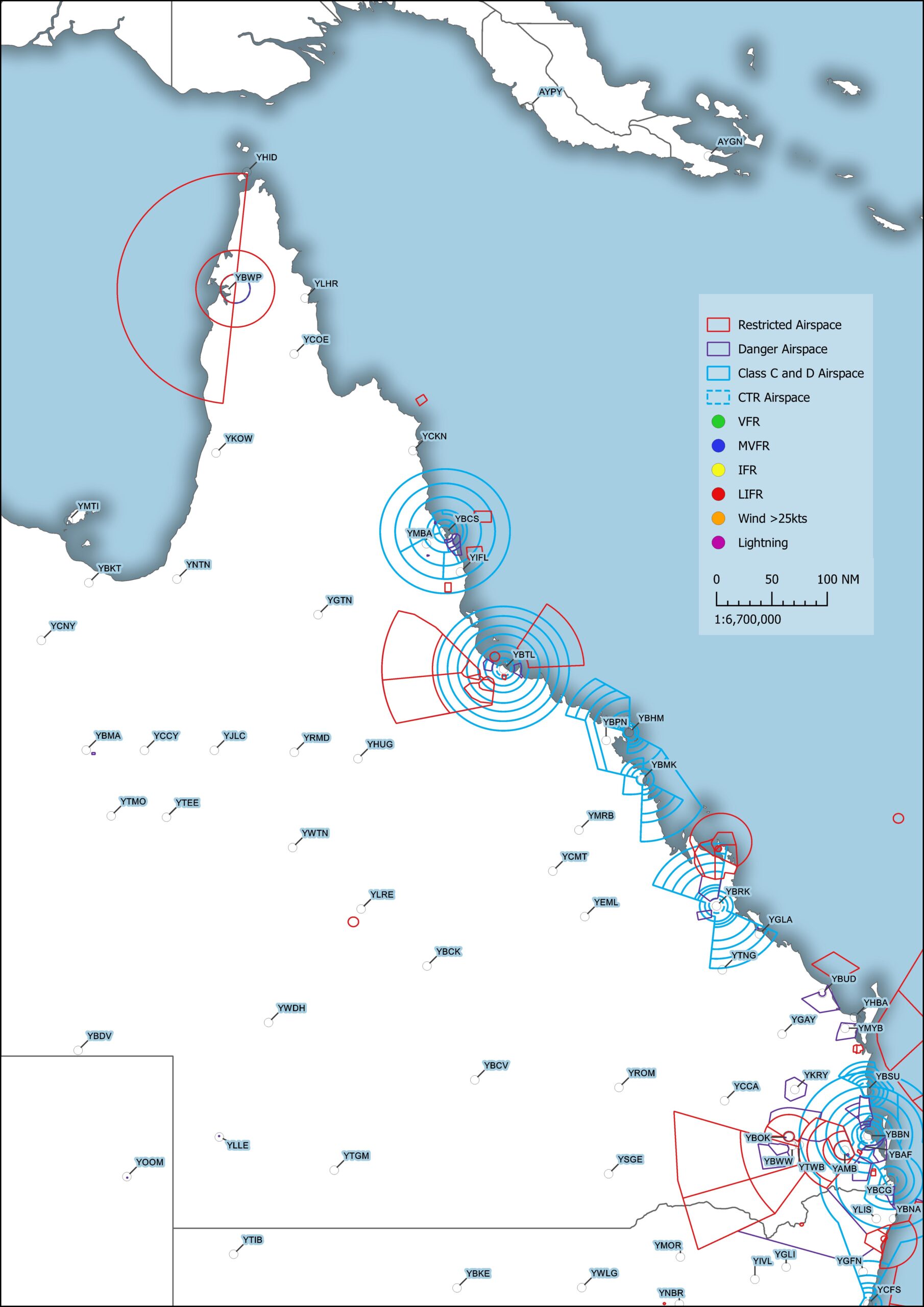 Mini Queensland METAR Map - Image 6